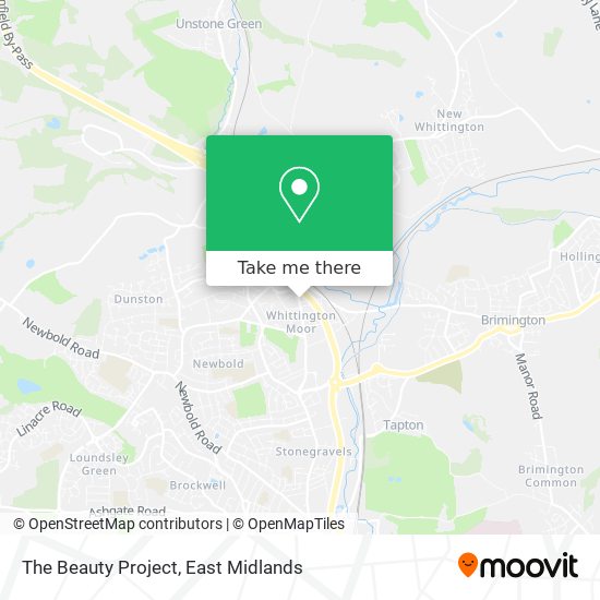 The Beauty Project map