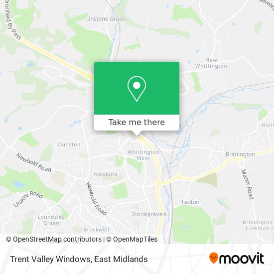 Trent Valley Windows map