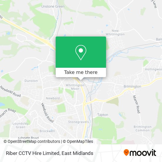 Riber CCTV Hire Limited map