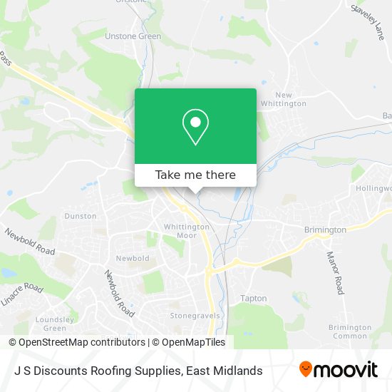 J S Discounts Roofing Supplies map