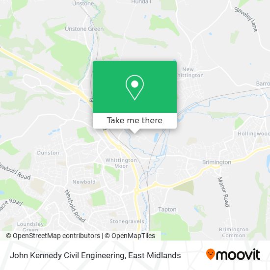 John Kennedy Civil Engineering map