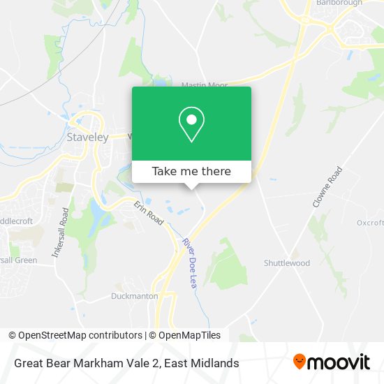 Great Bear Markham Vale 2 map