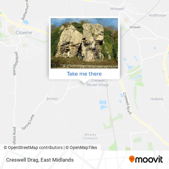 Creswell Drag map