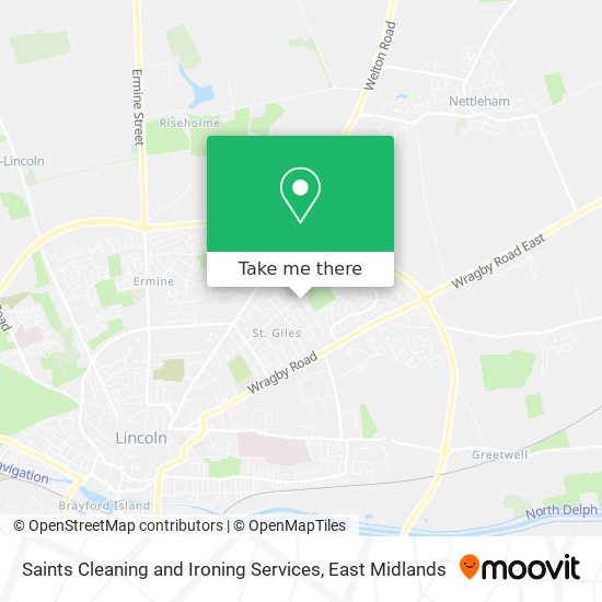 Saints Cleaning and Ironing Services map