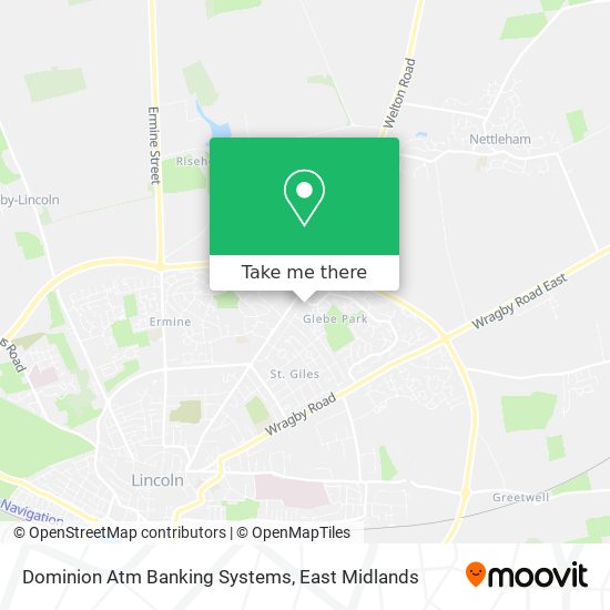 Dominion Atm Banking Systems map