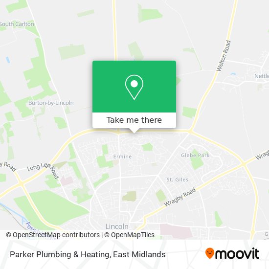 Parker Plumbing & Heating map