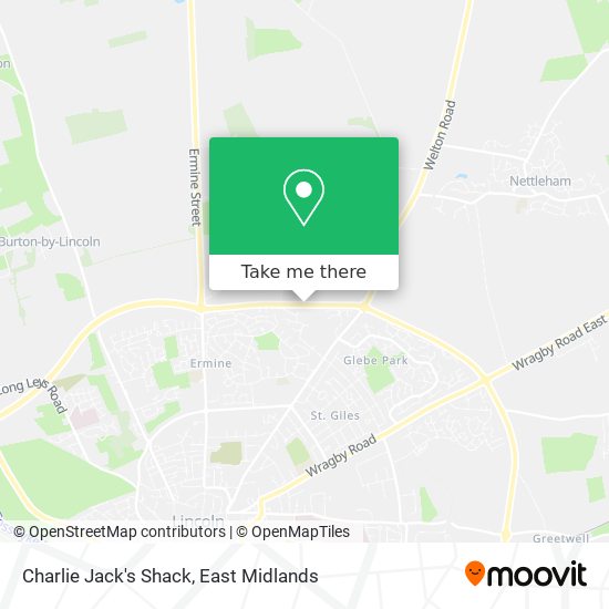 Charlie Jack's Shack map