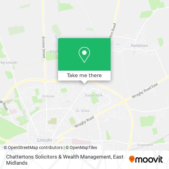 Chattertons Solicitors & Wealth Management map