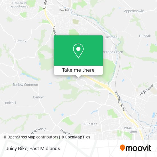 Juicy Bike map