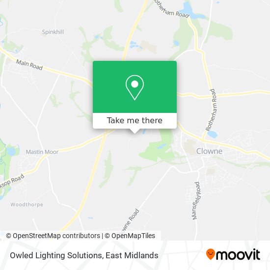 Owled Lighting Solutions map