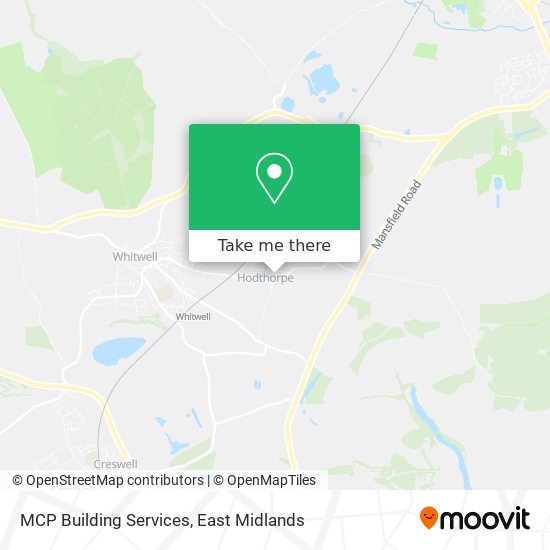 MCP Building Services map