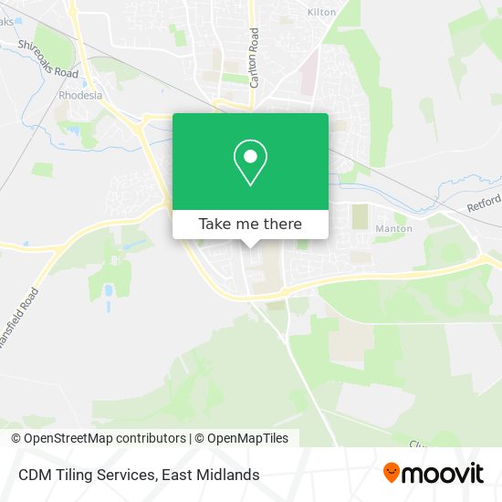 CDM Tiling Services map