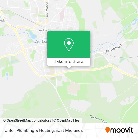 J Bell Plumbing & Heating map