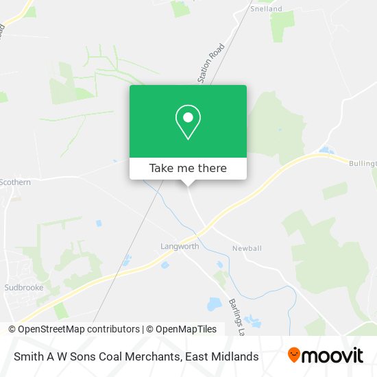Smith A W Sons Coal Merchants map