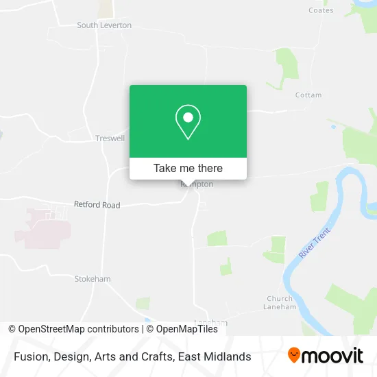 Fusion, Design, Arts and Crafts map