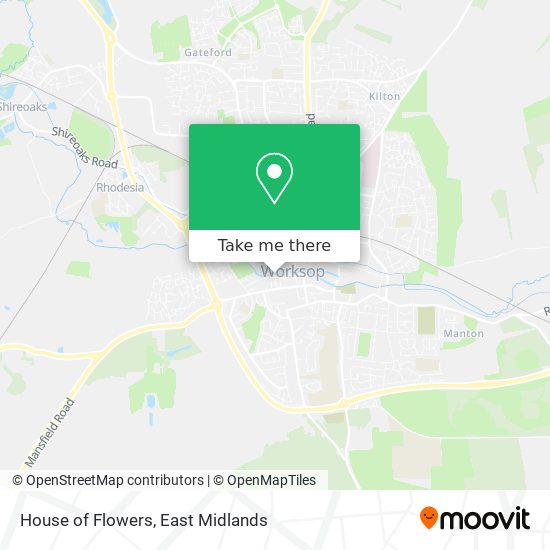 House of Flowers map