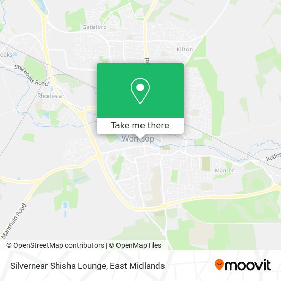 Silvernear Shisha Lounge map