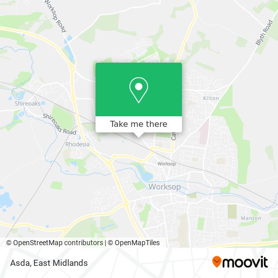 Asda map