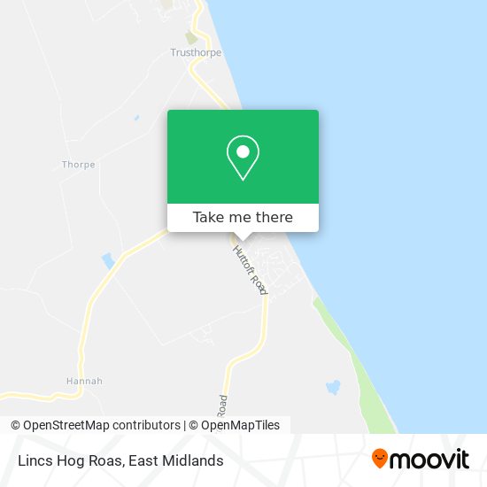 Lincs Hog Roas map