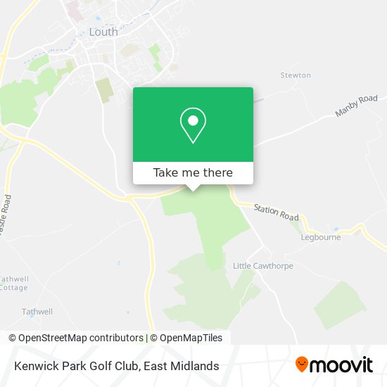 Kenwick Park Golf Club map