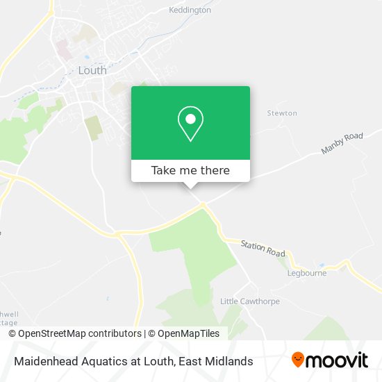 Maidenhead Aquatics at Louth map