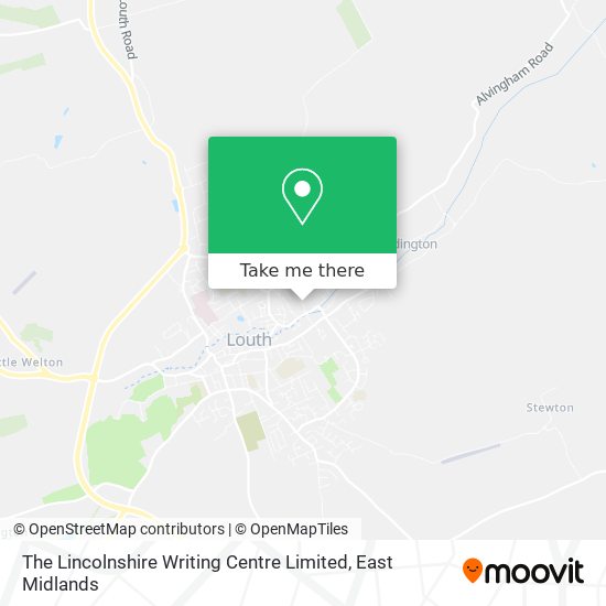 The Lincolnshire Writing Centre Limited map