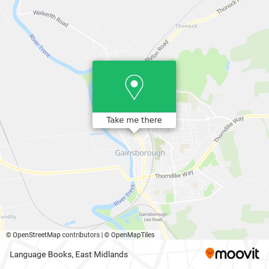 Language Books map