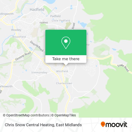 Chris Snow Central Heating map