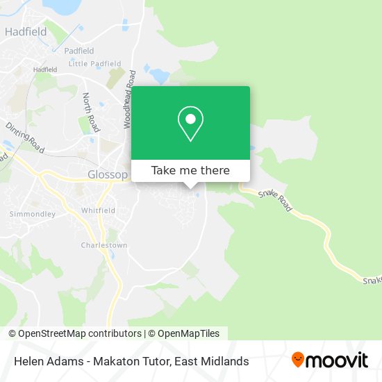 Helen Adams - Makaton Tutor map