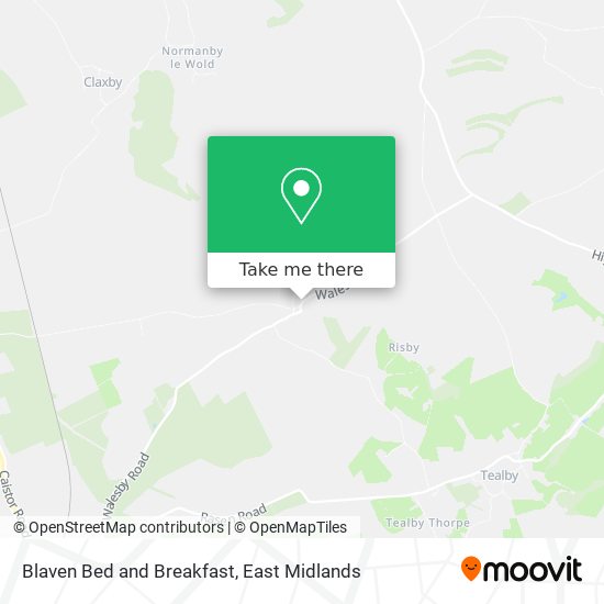 Blaven Bed and Breakfast map