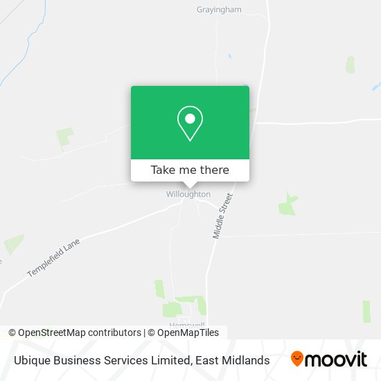 Ubique Business Services Limited map