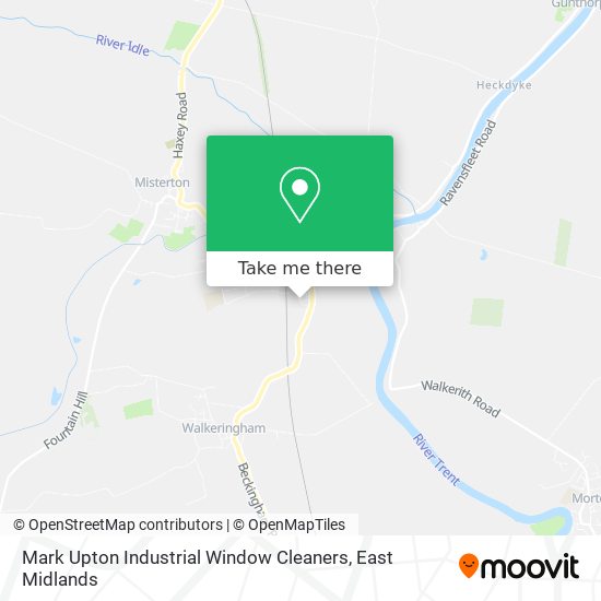 Mark Upton Industrial Window Cleaners map