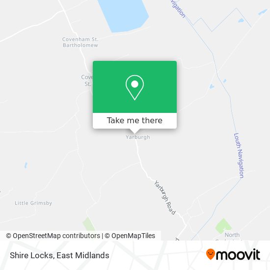 Shire Locks map