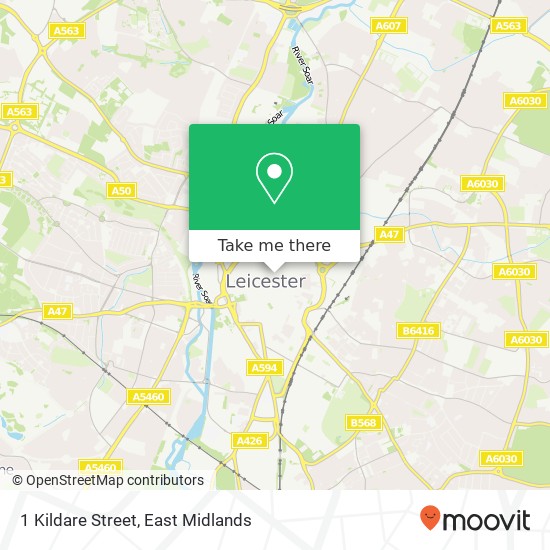 1 Kildare Street map