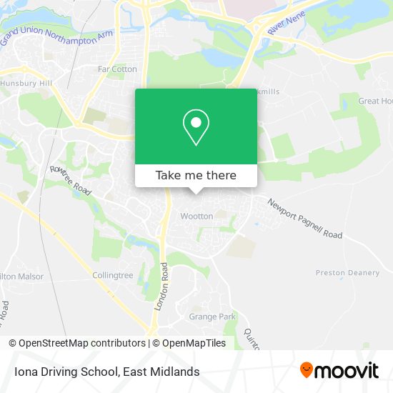 Iona Driving School map