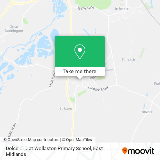 Dolce LTD at Wollaston Primary School map