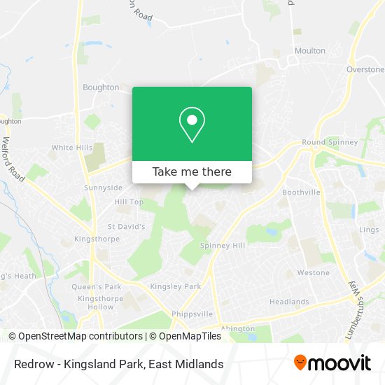 Redrow - Kingsland Park map