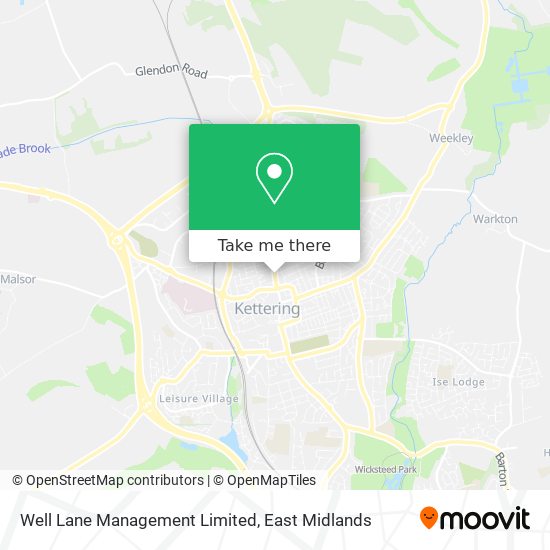 Well Lane Management Limited map