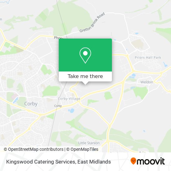Kingswood Catering Services map