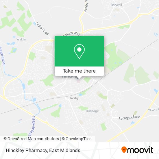 Hinckley Pharmacy map