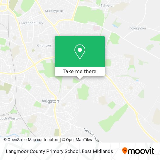 Langmoor County Primary School map