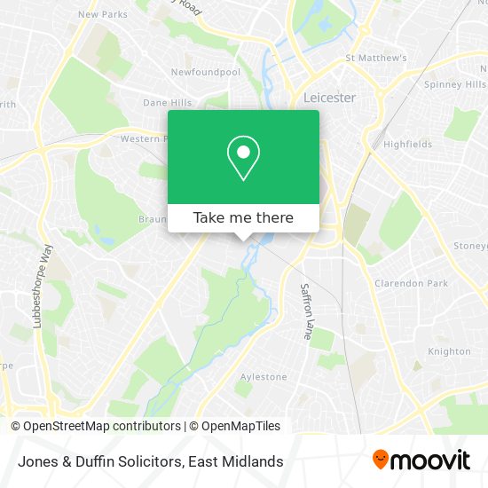 Jones & Duffin Solicitors map