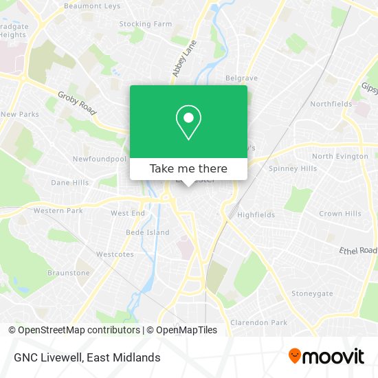 GNC Livewell map