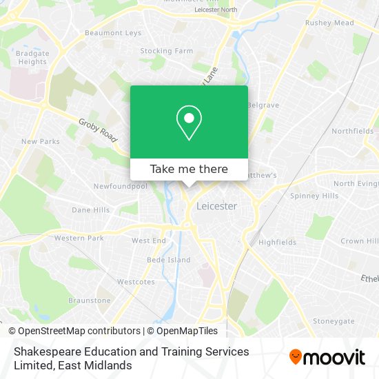 Shakespeare Education and Training Services Limited map