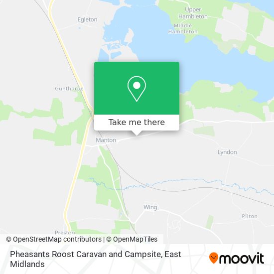 Pheasants Roost Caravan and Campsite map