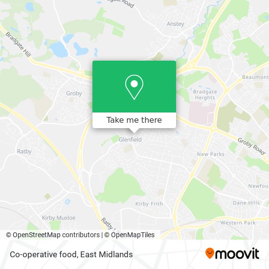 Co-operative food map