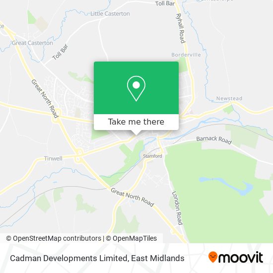 Cadman Developments Limited map