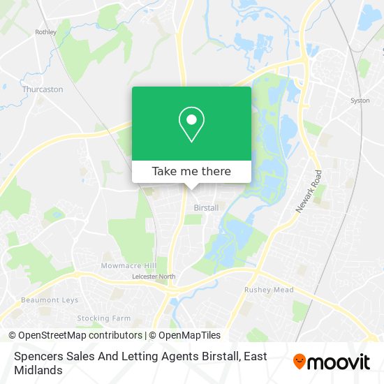 Spencers Sales And Letting Agents Birstall map