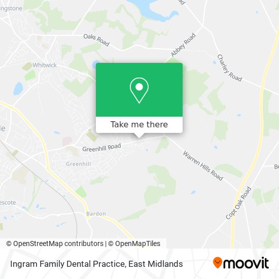 Ingram Family Dental Practice map
