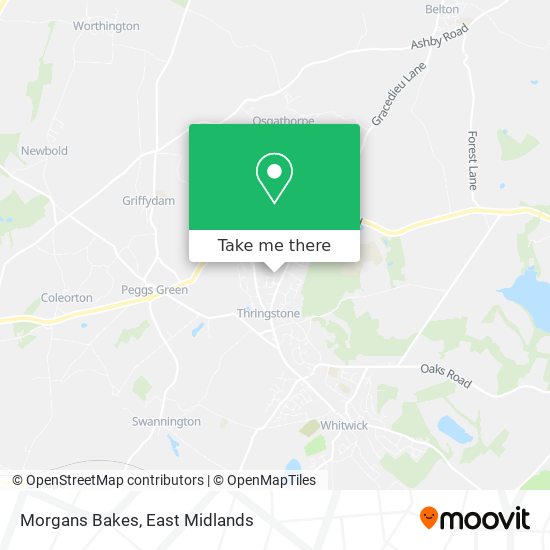 Morgans Bakes map